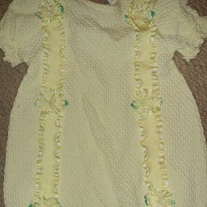 Girls Yellow One Piece Outfit 18 Months